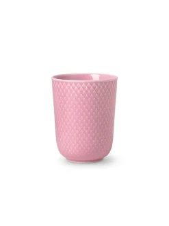 Rhombe krus, rosa fra<Lyngby Porcelæn Outlet