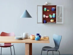 Rhombe krus, rosa fra<Lyngby Porcelæn Outlet