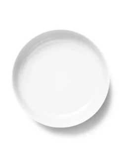 Rhombe serveringsskål, hvid fra<Lyngby Porcelæn