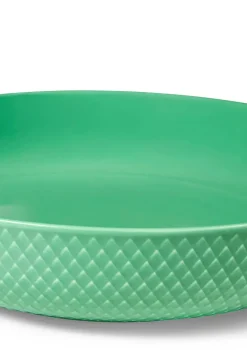 Rhombe serveringsskål, hvid fra<Lyngby Porcelæn