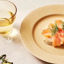 Rhombe tallerken, blå Ø27 cm fra<Lyngby Porcelæn Sale