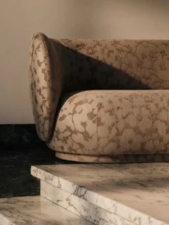 Rico Sofa 2-seater Cilla Taupe fra<Ferm Living Clearance