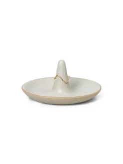 Ring Cone, Off-white Speckle fra<Ferm Living Clearance