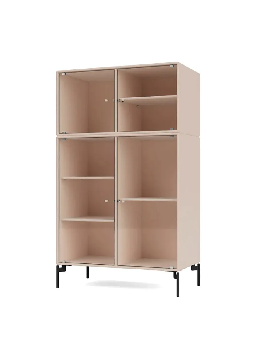 Ripple III Vitrineskab, inkl. ben fra<Montana Discount