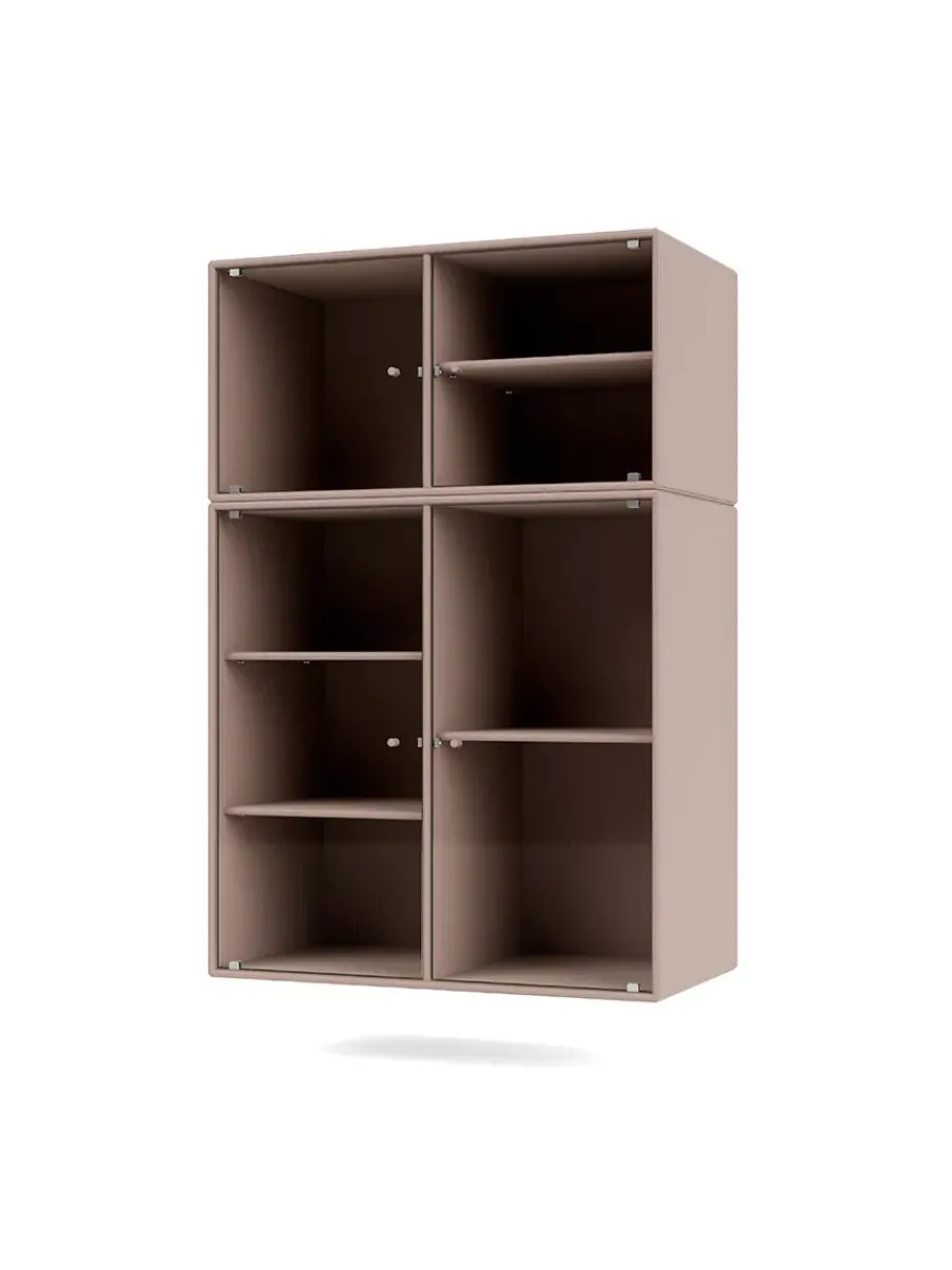 Ripple III Vitrineskab, inkl. ben fra<Montana Discount