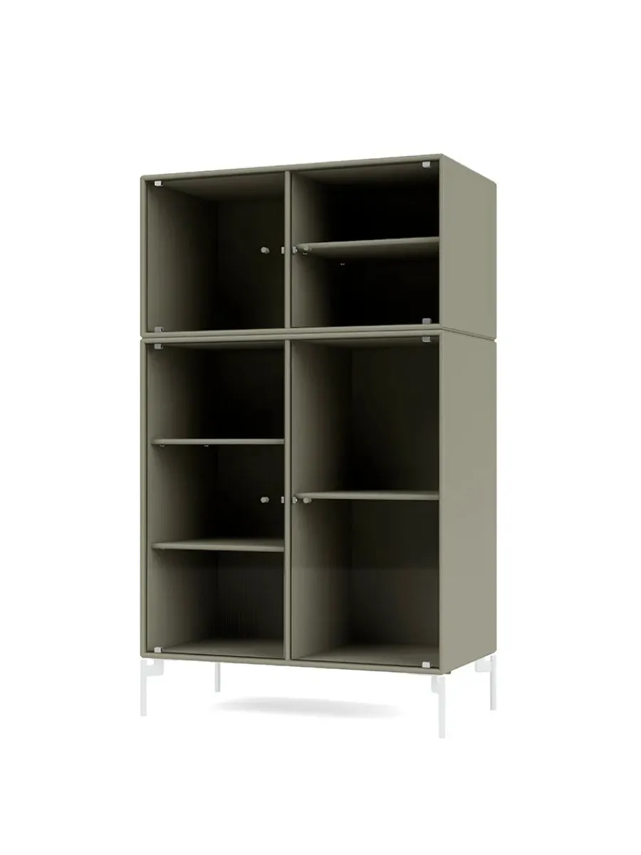 Ripple III Vitrineskab, inkl. ben fra<Montana Discount