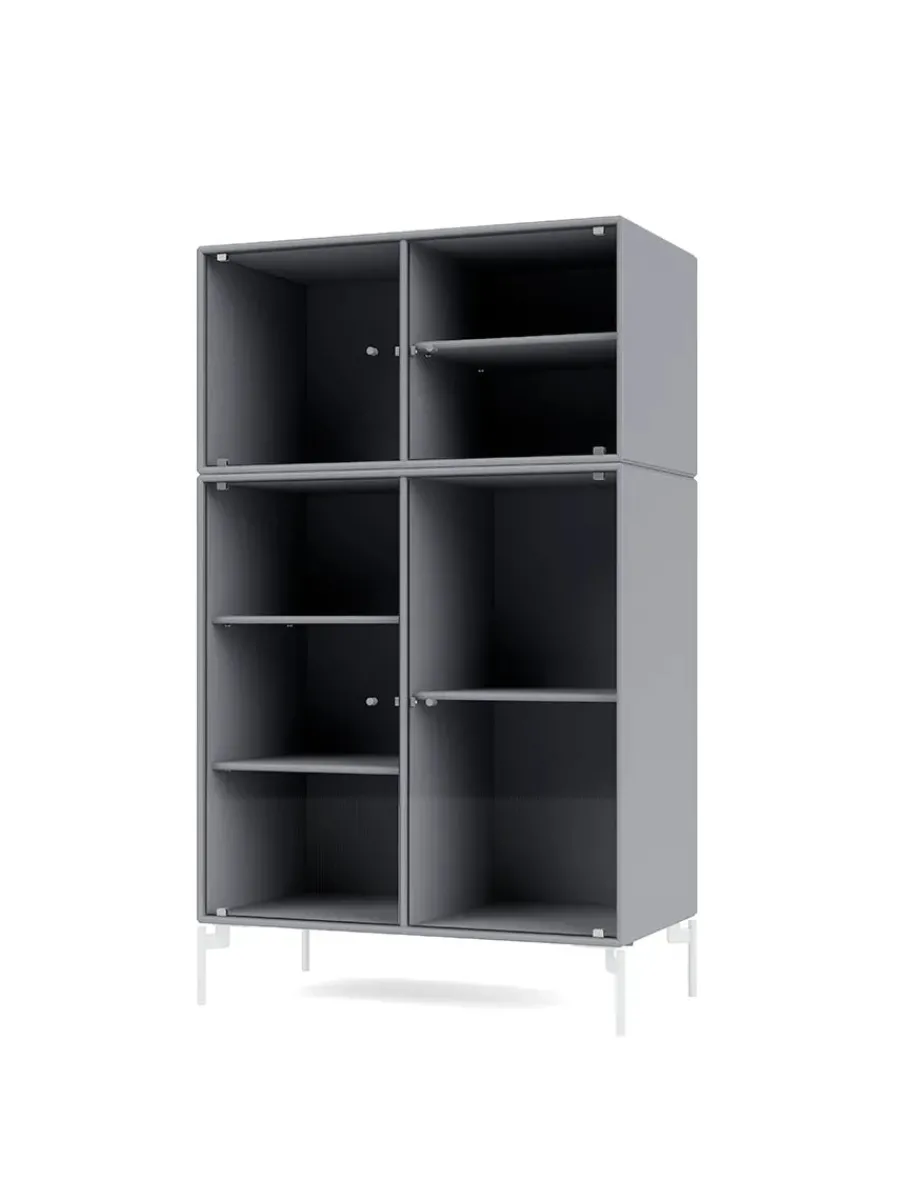 Ripple III Vitrineskab, inkl. ben fra<Montana Discount