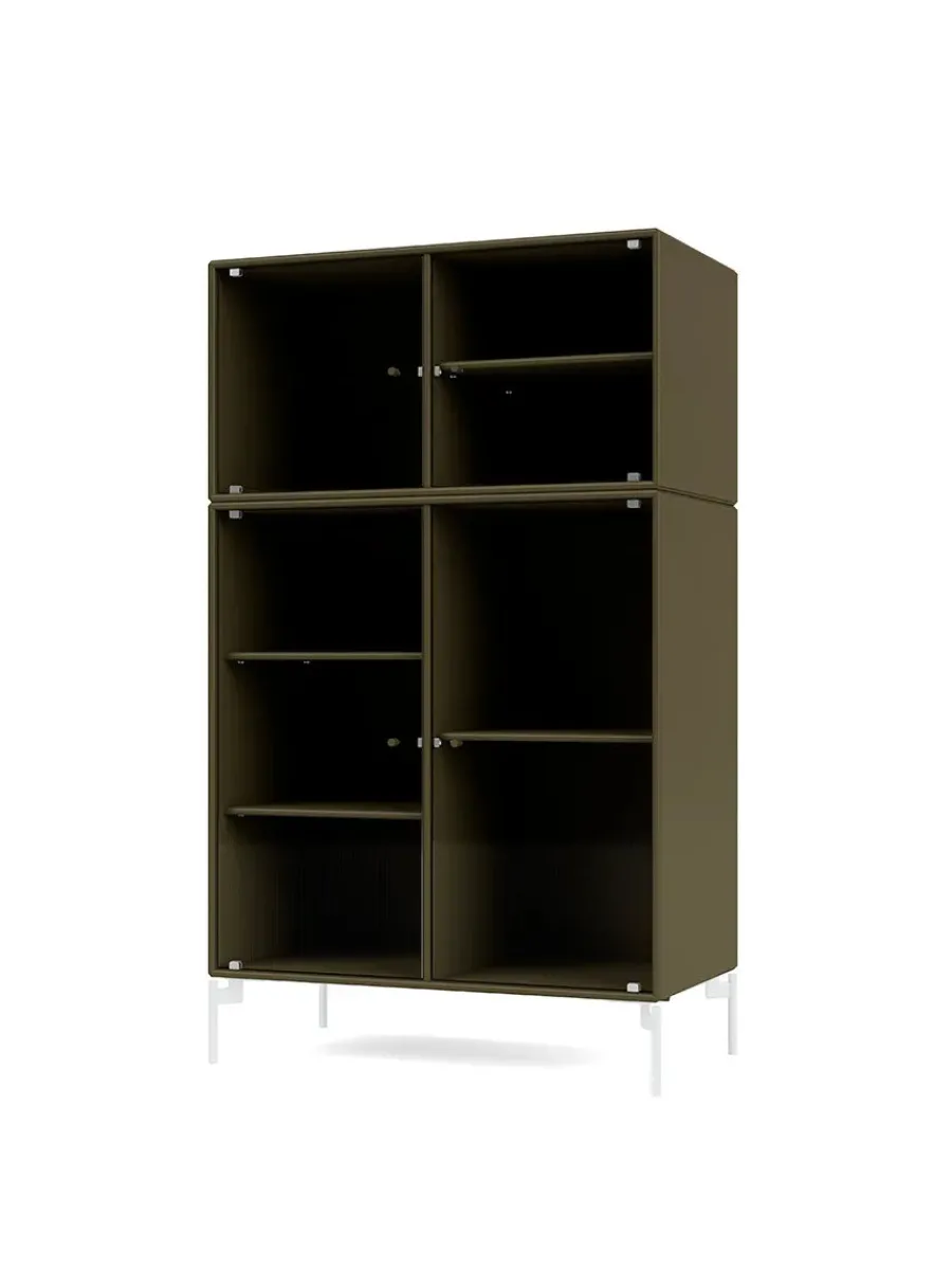 Ripple III Vitrineskab, inkl. ben fra<Montana Discount