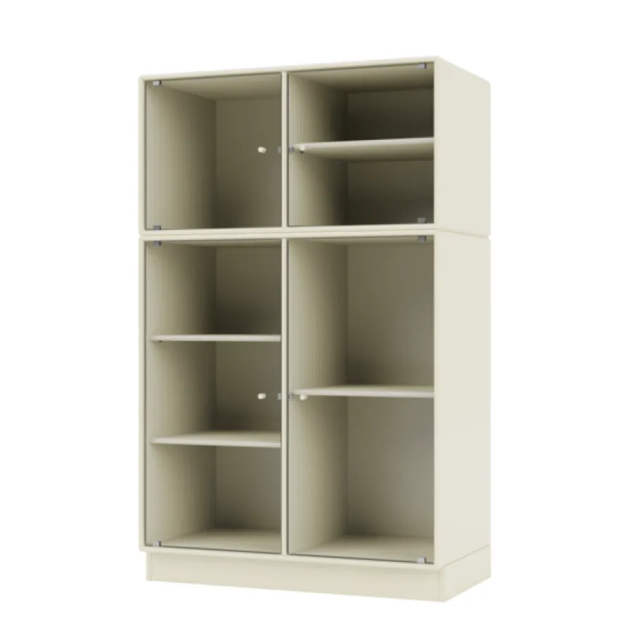 Ripple III Vitrineskab, inkl. sokkel fra<Montana Outlet