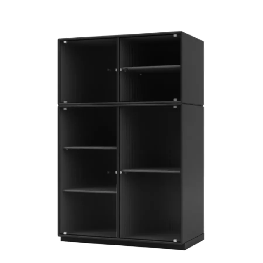 Ripple III Vitrineskab, inkl. sokkel fra<Montana Outlet