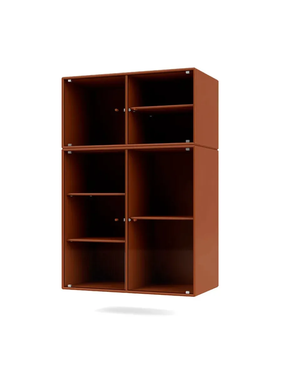 Ripple III Vitrineskab, inkl. sokkel fra<Montana Outlet