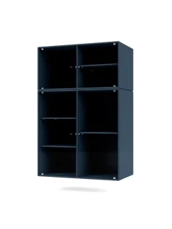 Ripple III Vitrineskab, inkl. sokkel fra<Montana Outlet