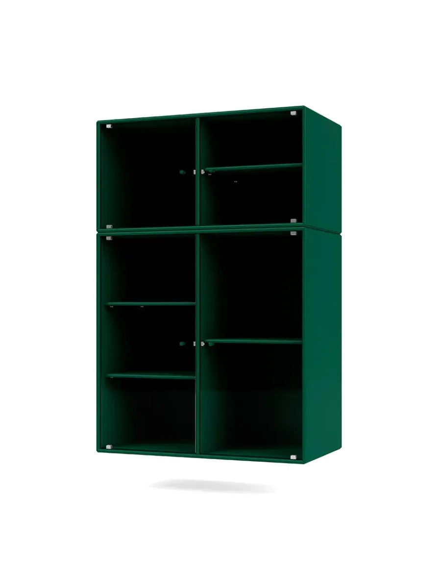 Ripple III Vitrineskab, inkl. sokkel fra<Montana Outlet