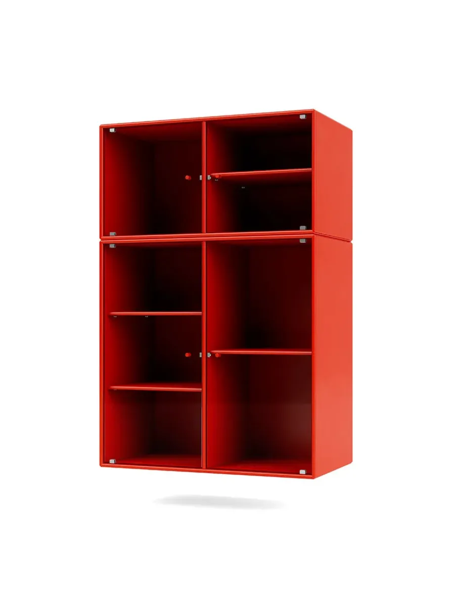 Ripple III Vitrineskab, inkl. sokkel fra<Montana Outlet