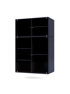 Ripple III Vitrineskab, inkl. sokkel fra<Montana Outlet