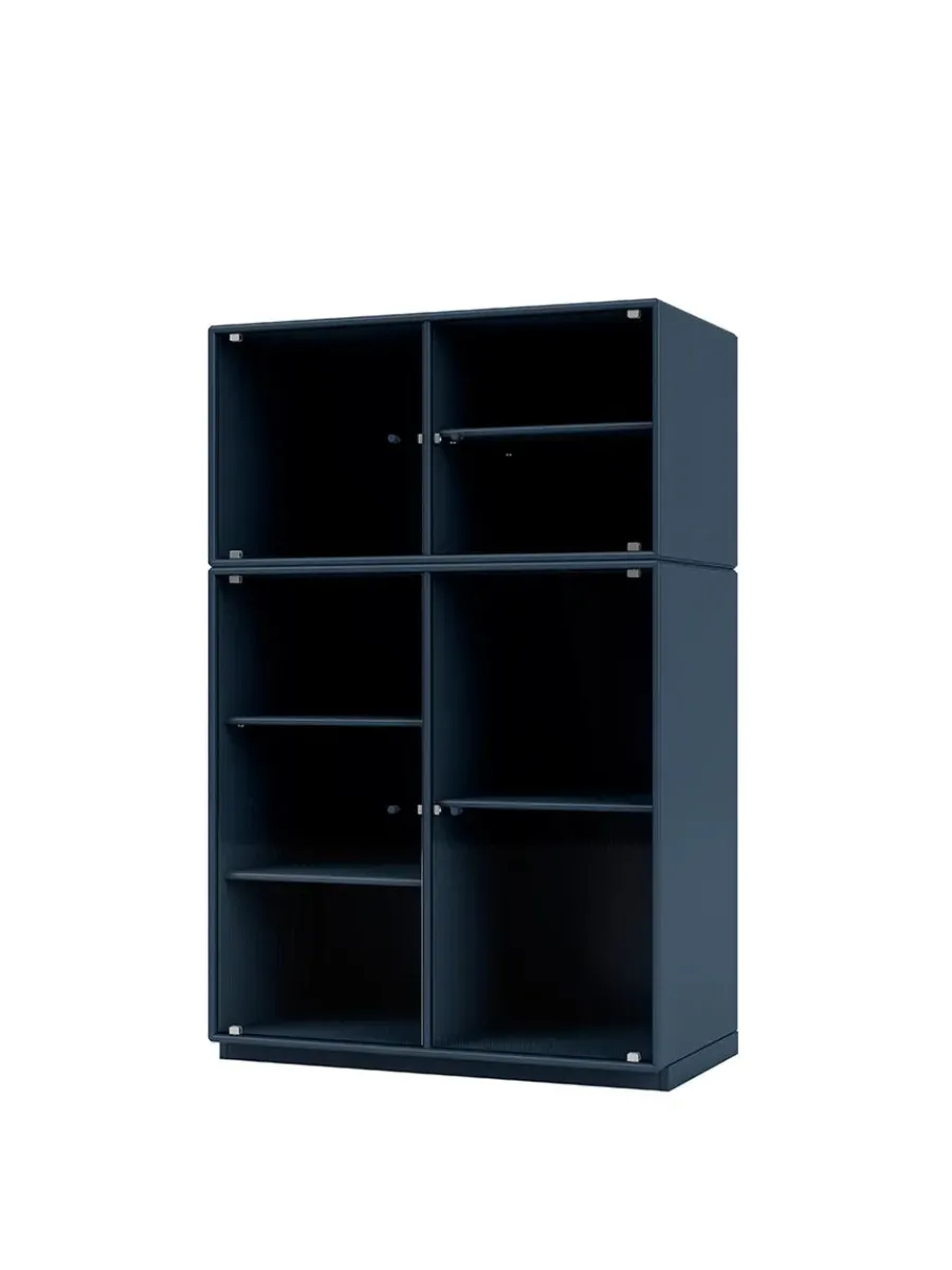 Ripple III Vitrineskab, inkl. sokkel fra<Montana Outlet