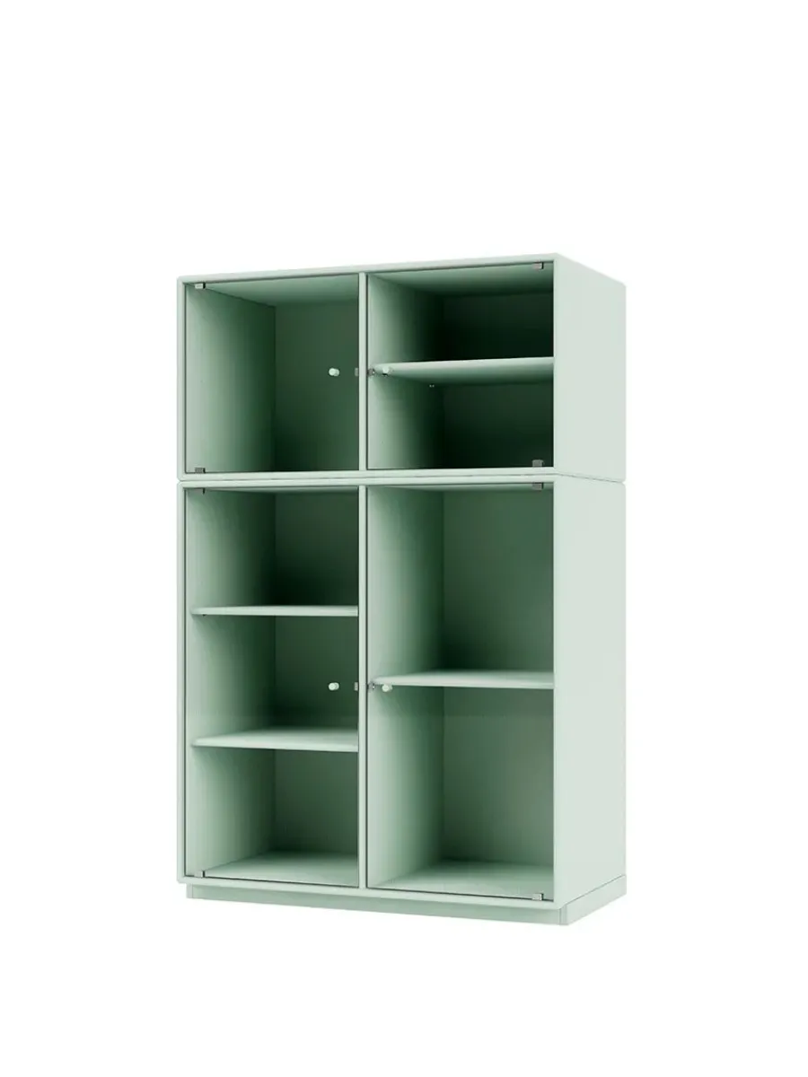 Ripple III Vitrineskab, inkl. sokkel fra<Montana Outlet