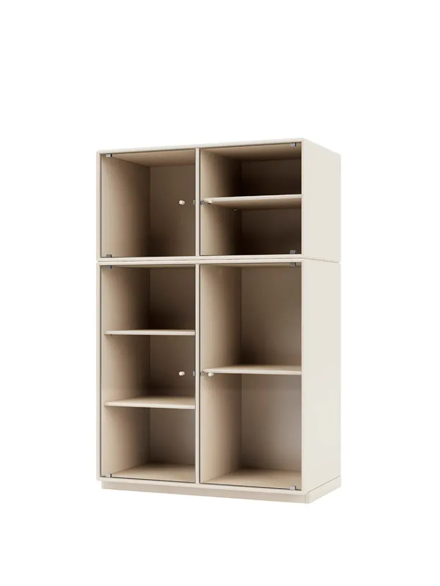 Ripple III Vitrineskab, inkl. sokkel fra<Montana Outlet