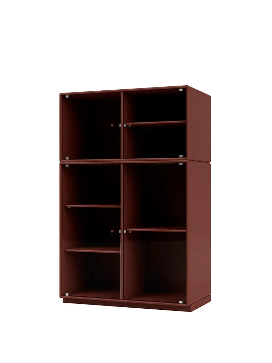 Ripple III Vitrineskab, inkl. sokkel fra<Montana Outlet