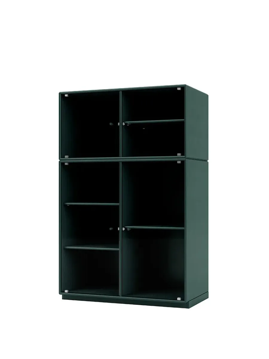 Ripple III Vitrineskab, inkl. sokkel fra<Montana Outlet