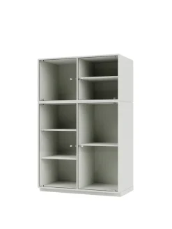 Ripple III Vitrineskab, inkl. sokkel fra<Montana Outlet