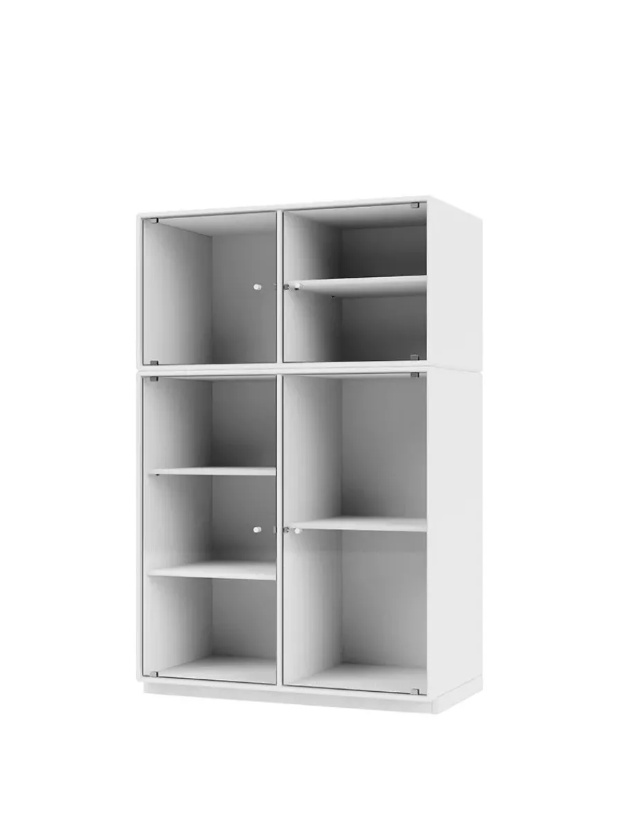 Ripple III Vitrineskab, inkl. sokkel fra<Montana Outlet