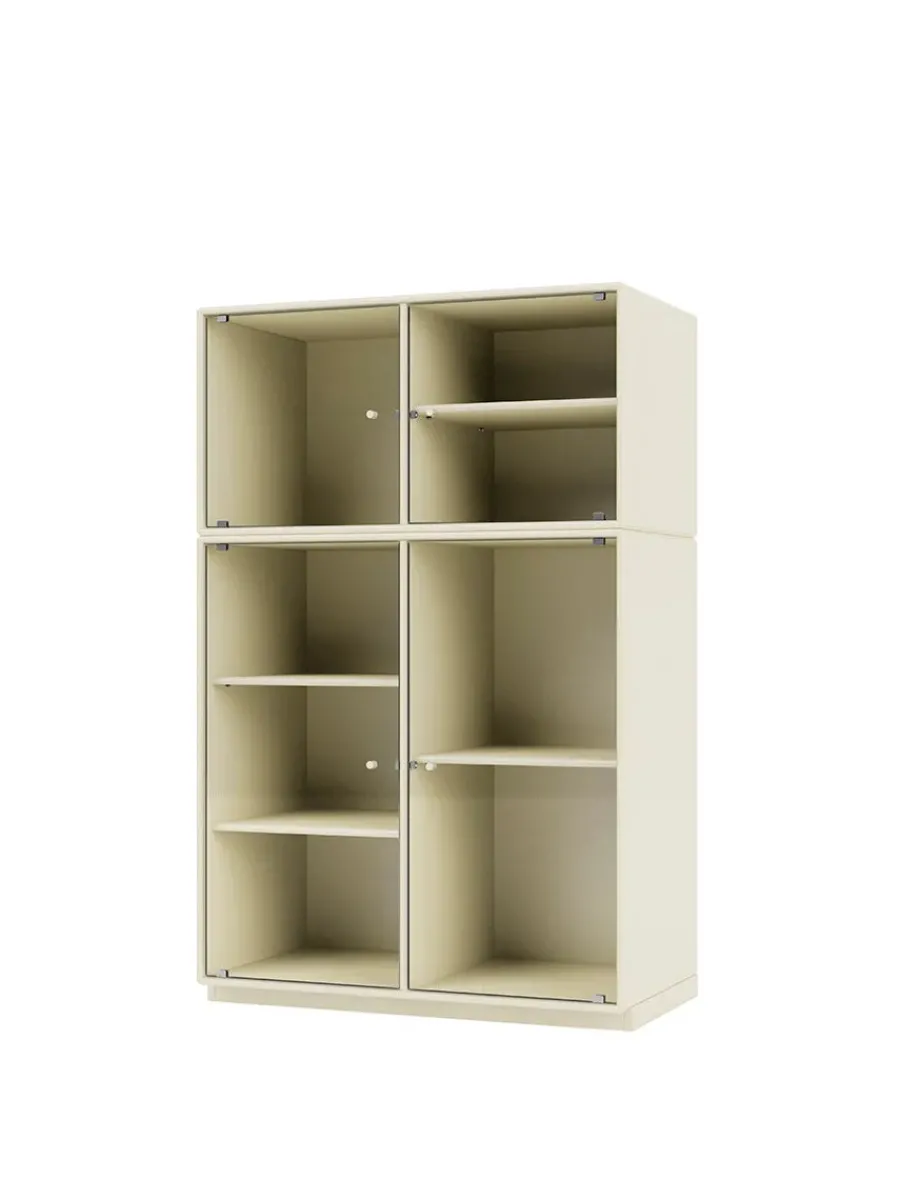 Ripple III Vitrineskab, inkl. sokkel fra<Montana Outlet