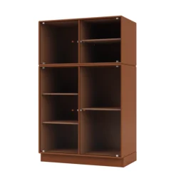 Ripple III Vitrineskab, inkl. sokkel fra<Montana Outlet