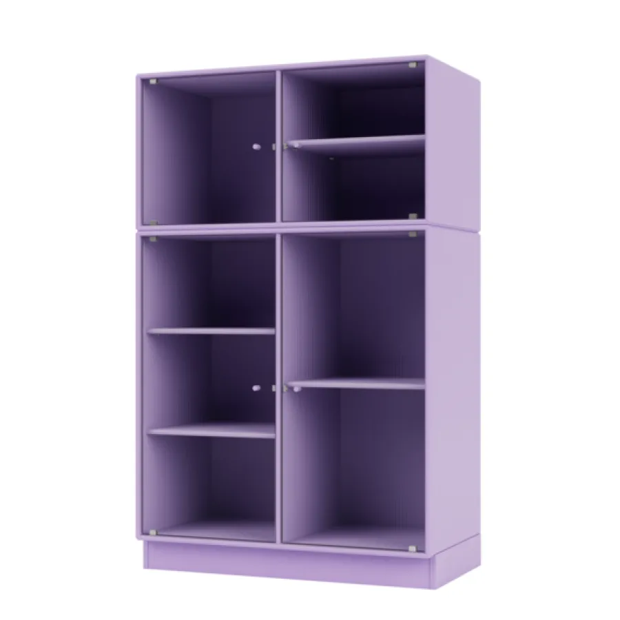 Ripple III Vitrineskab, inkl. sokkel fra<Montana Outlet