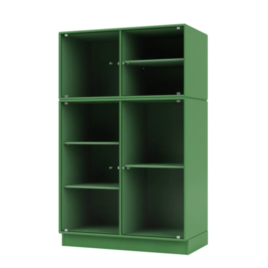 Ripple III Vitrineskab, inkl. sokkel fra<Montana Outlet