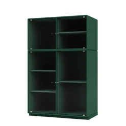 Ripple III Vitrineskab, inkl. sokkel fra<Montana Outlet