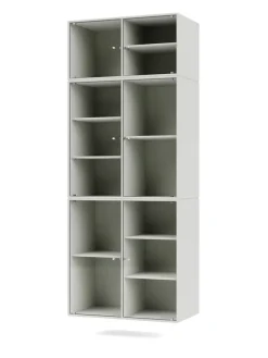 Ripple IV Vitrineskab, inkl. sokkel fra<Montana Hot