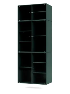 Ripple IV Vitrineskab, inkl. sokkel fra<Montana Hot