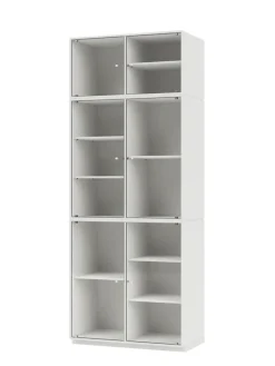 Ripple IV Vitrineskab, inkl. sokkel fra<Montana Hot