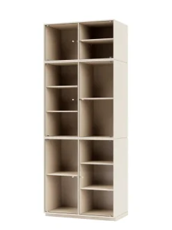 Ripple IV Vitrineskab, inkl. sokkel fra<Montana Hot