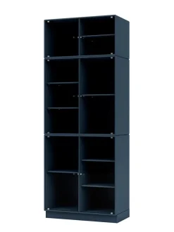 Ripple IV Vitrineskab, inkl. sokkel fra<Montana Hot