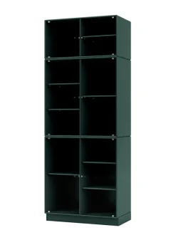 Ripple IV Vitrineskab, inkl. sokkel fra<Montana Hot