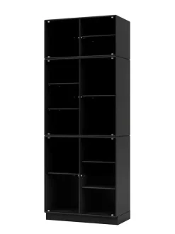 Ripple IV Vitrineskab, inkl. sokkel fra<Montana Hot