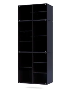 Ripple IV Vitrineskab, inkl. sokkel fra<Montana Hot