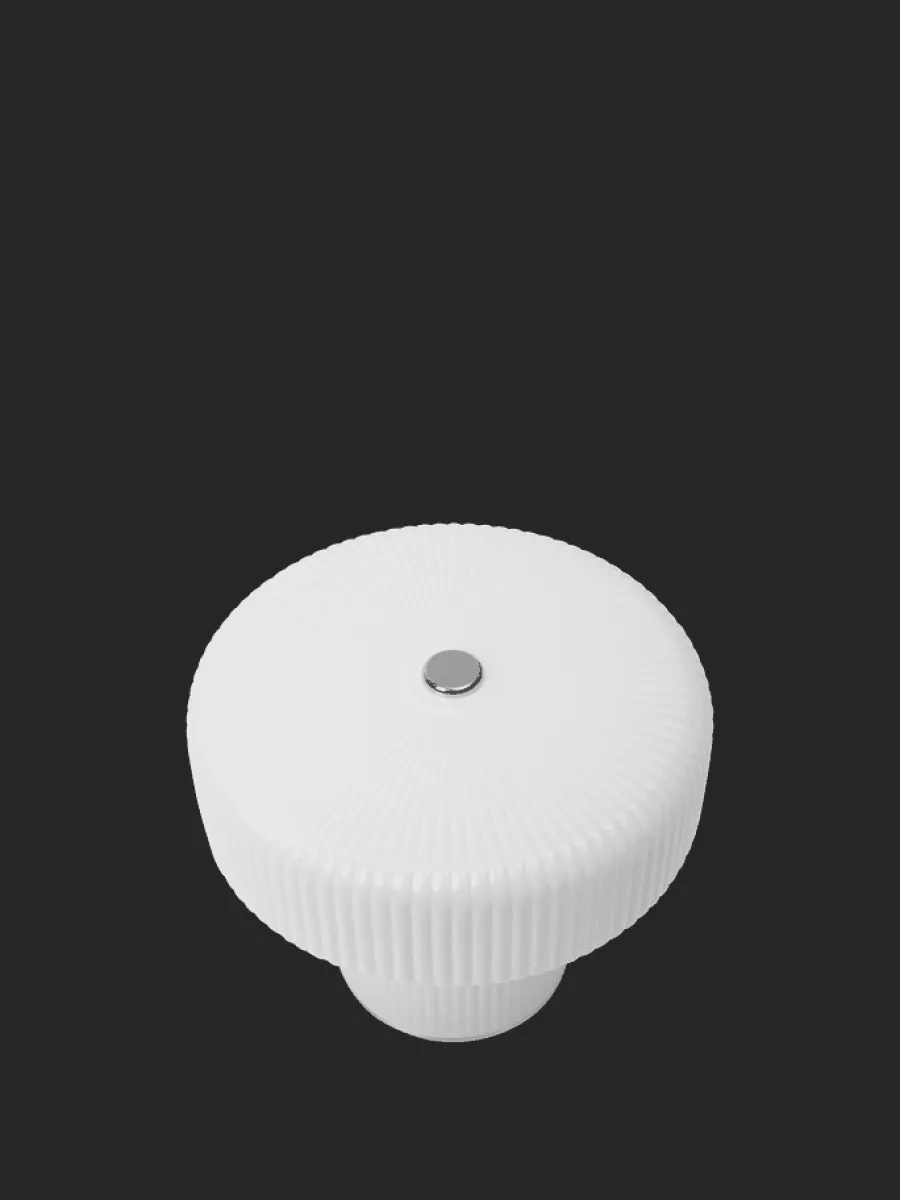 Ripple Portable Lamp White fra<Ferm Living Outlet