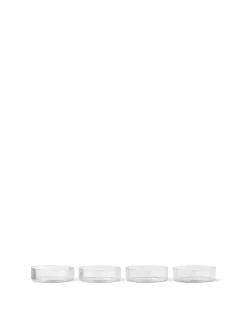 Ripple Serving Bowls Frosted, sæt á 4 fra<Ferm Living Discount