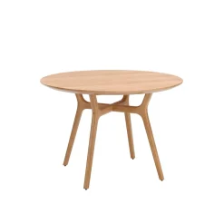 Rén spisebord Ø110, eg fra<Stellar Works Outlet