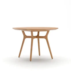 Rén spisebord Ø110, eg fra<Stellar Works Outlet
