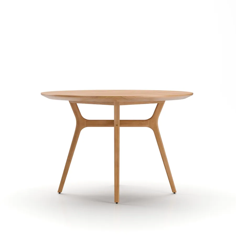 Rén spisebord Ø110, eg fra<Stellar Works Outlet