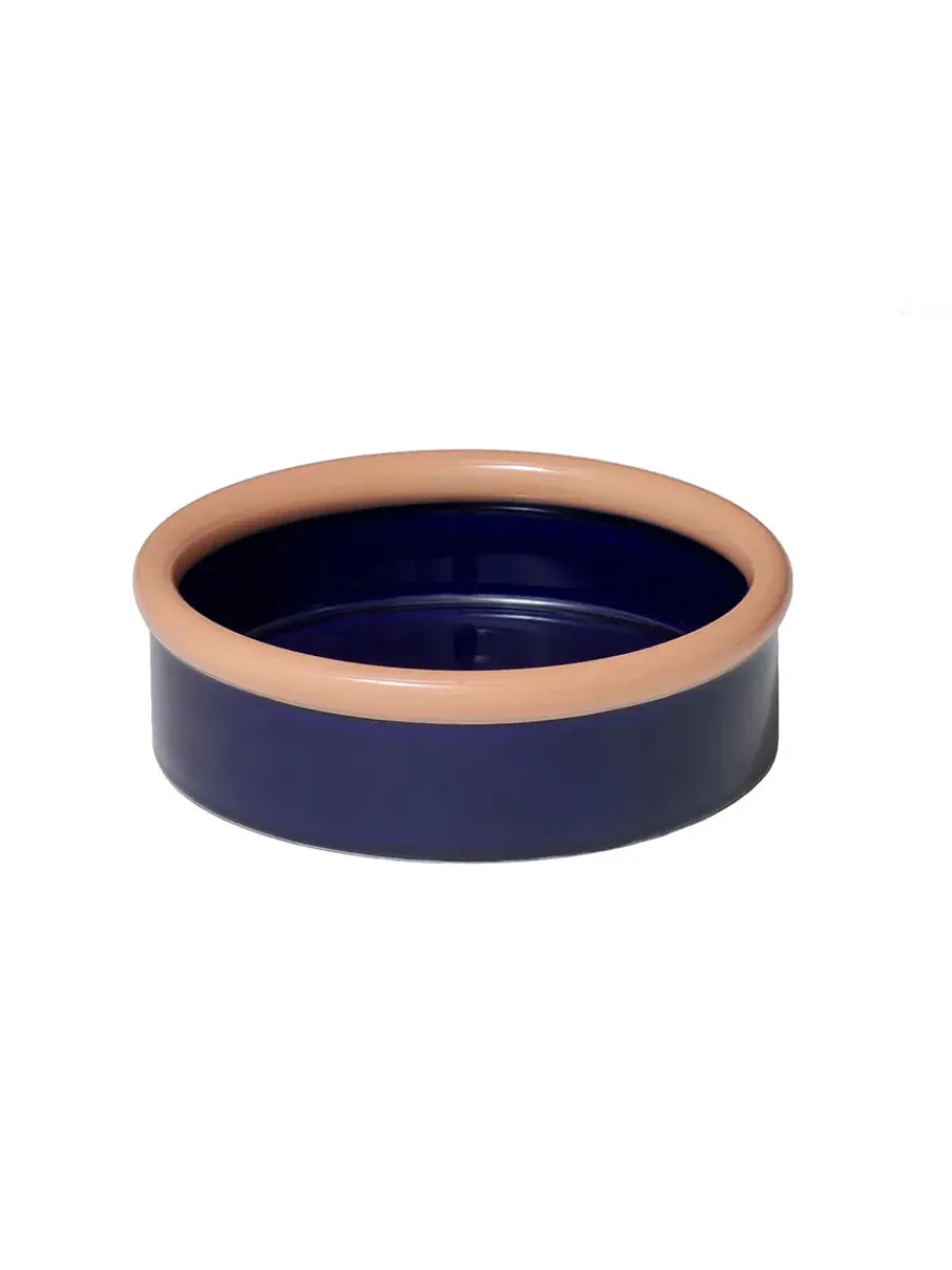 ROD bowl, coral/dark blue fra<Nine Best