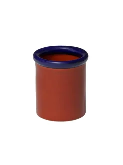 ROD krukke, dark blue/terracotta fra<Nine Online