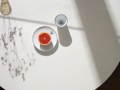 Blå Mega Riflet, tallerken 19 cm mønster 2<Royal Copenhagen Sale