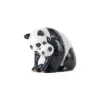 Figurine Panda, med unge 13 cm<Royal Copenhagen Outlet