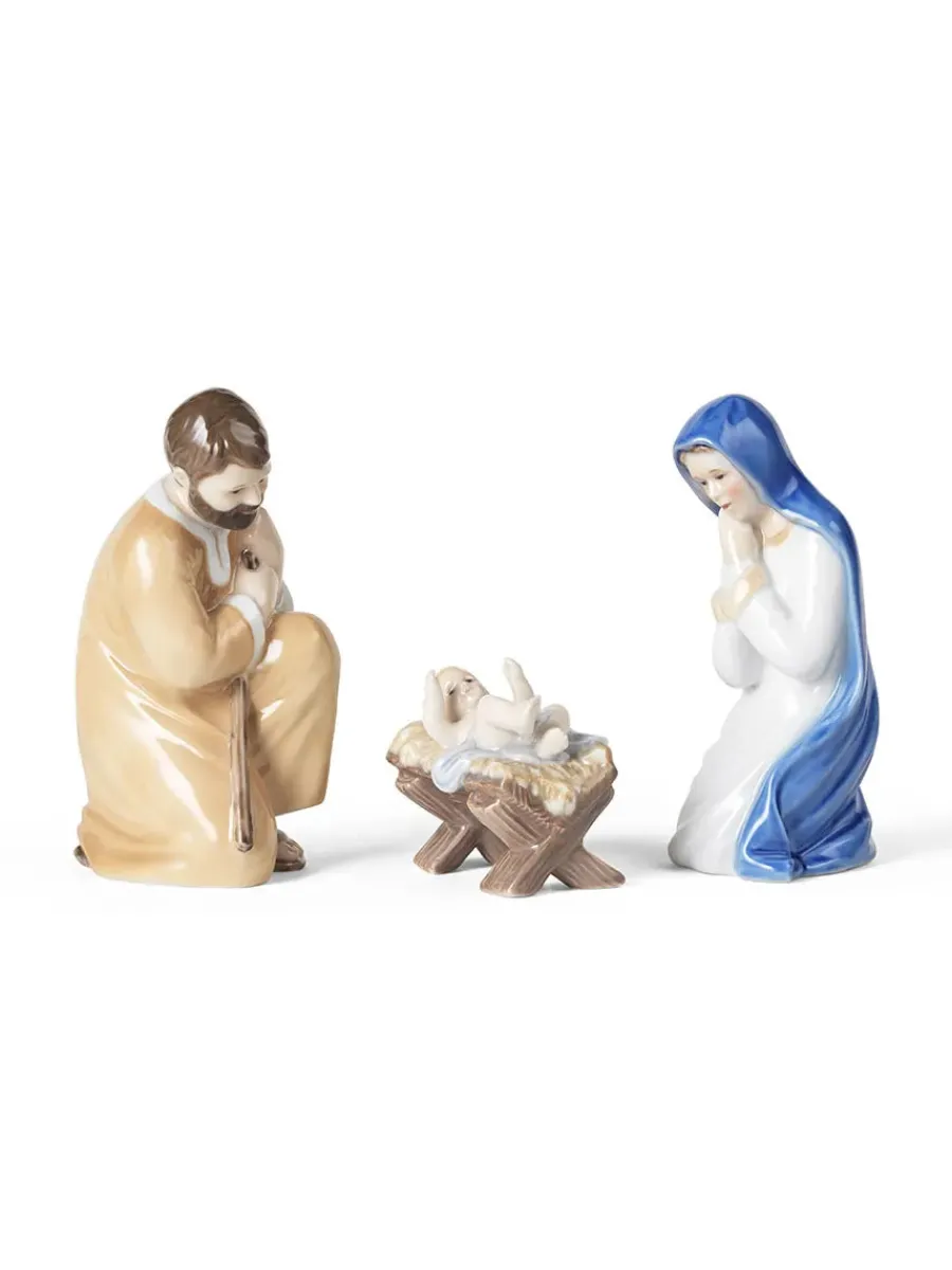 Figurine Krybbespil, Josef, Maria & Jesusbarnet<Royal Copenhagen Discount