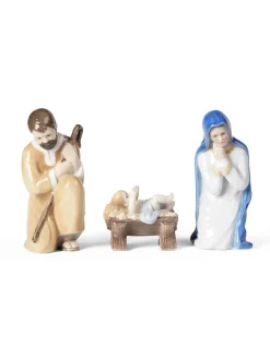 Figurine Krybbespil, Josef, Maria & Jesusbarnet<Royal Copenhagen Discount
